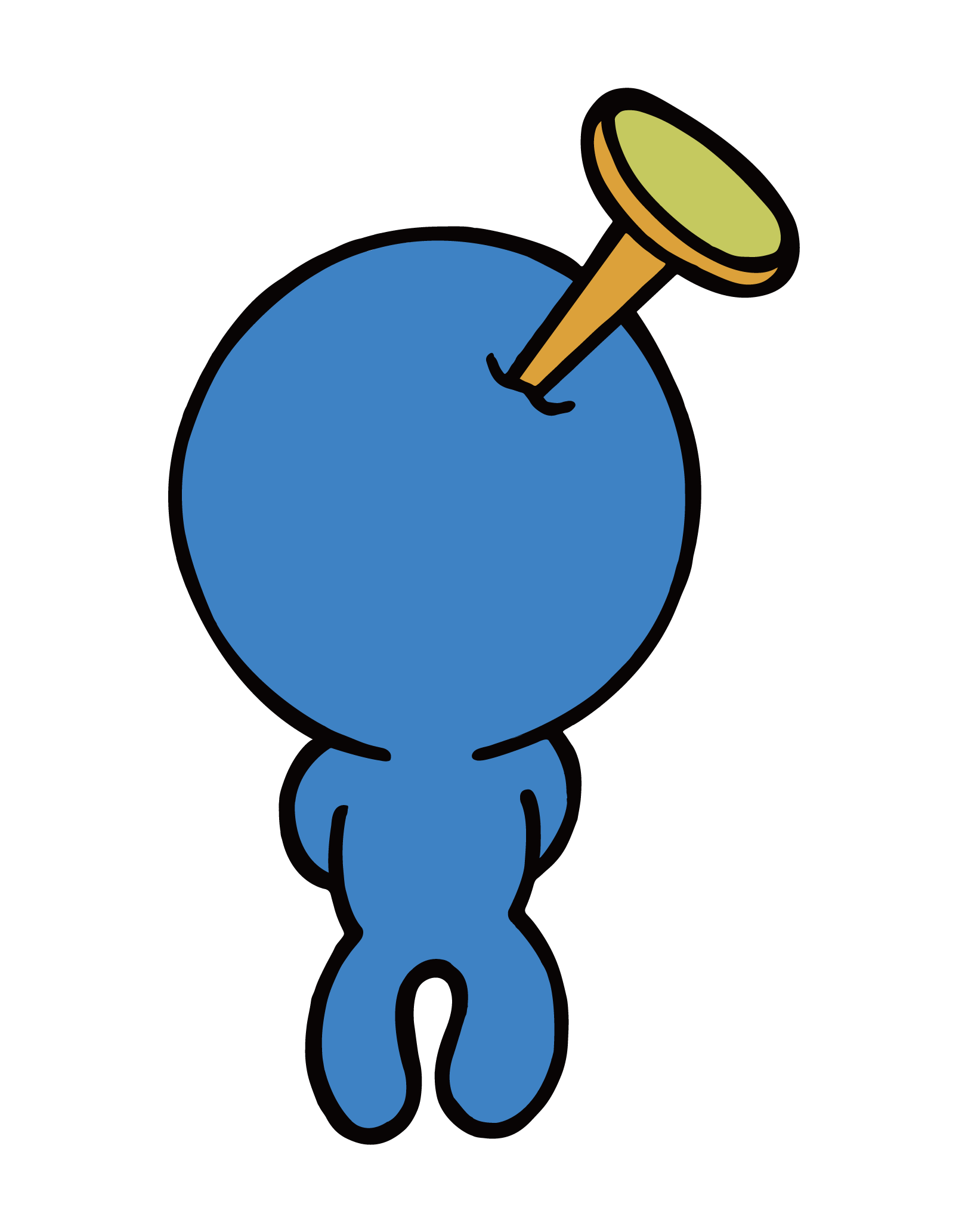 Blue jester